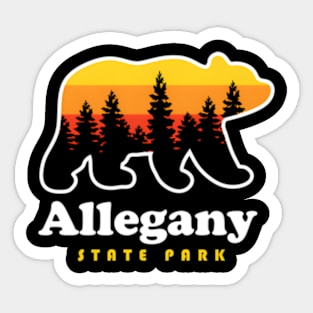 Allegany State Park New York Salaca Ny Sticker